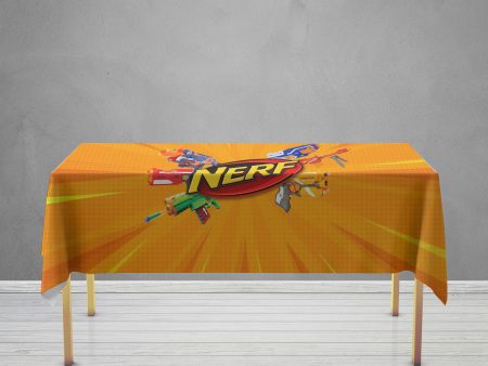 Nerf Theme Cake Tablecover Online Hot Sale