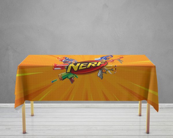 Nerf Theme Cake Tablecover Online Hot Sale