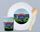 Cricket Theme Party Cups and Plates Combo Cheap