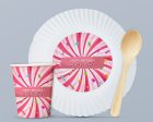 Candy Theme Party Cups and Plates Combo For Discount