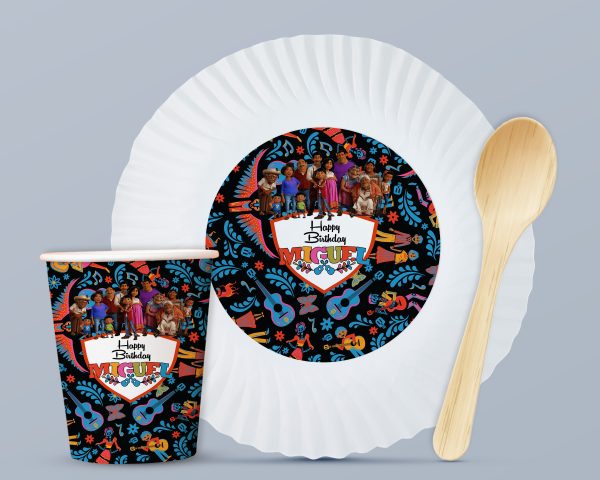 Coco Theme Party Cups and Plates Combo For Cheap