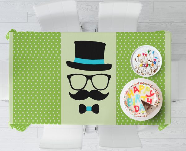 Little Man  theme Cake Tablecover Hot on Sale