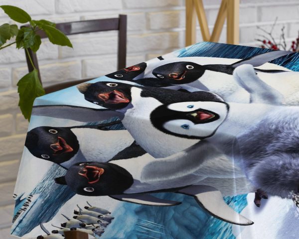 Penguin Theme Cake Tablecover Hot on Sale