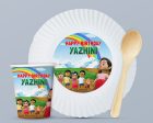 Chutti Kanamma Theme Party Cups and Plates Combo Online Hot Sale