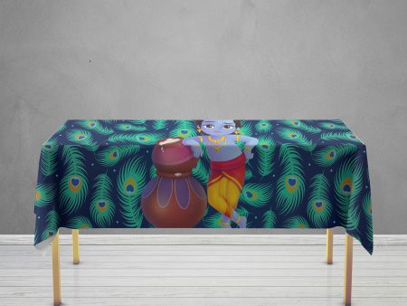 Little Krishna Theme Cake Tablecover Discount