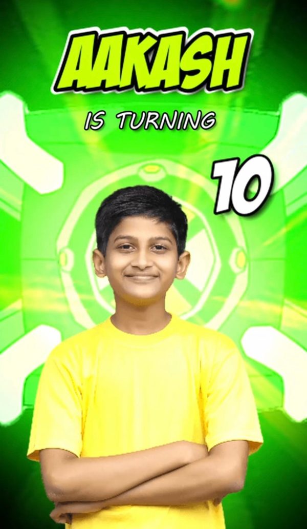 Ben 10 Theme E-Video Invite Discount