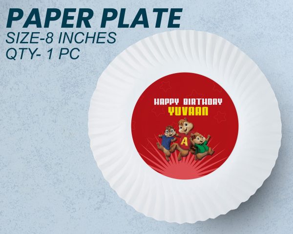 Alvin and Chipmunks Theme Party Cups and Plates Combo Supply