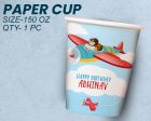 Aeroplane theme Party Cups and Plates Combo on Sale