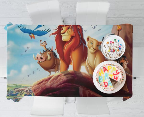 Lion King Theme Cake Tablecover Online