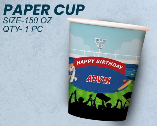 Cricket Theme Party Cups and Plates Combo Cheap