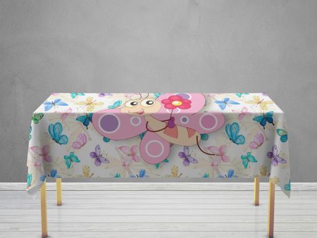 Butterfly Theme Cake Tablecover Hot on Sale