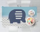 Blue Elephant Theme Cake Tablecover Online now