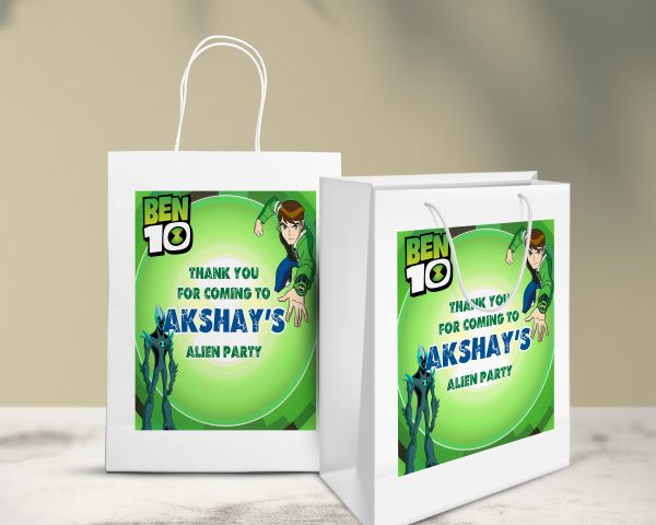 Ben 10 Theme Oversized Return Gift Bag Online now