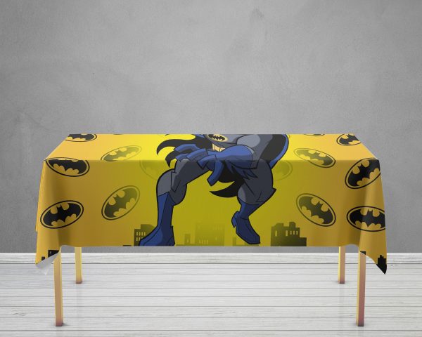 Batman Theme Cake Tablecover Supply