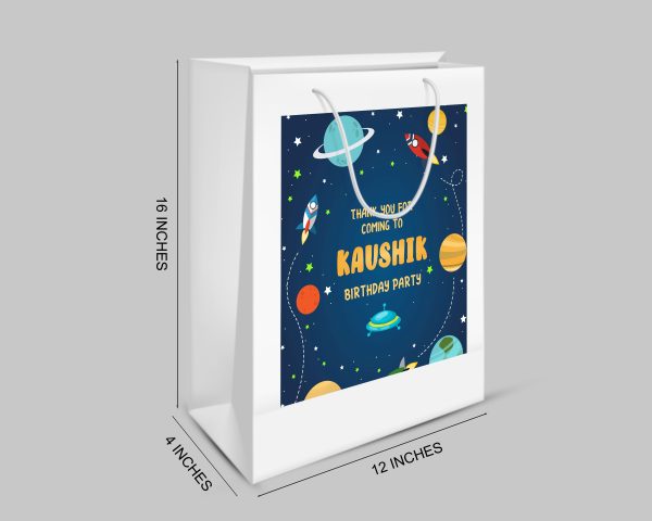 Space Theme Oversized Return Gift Bag For Cheap