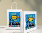 Batman Theme Oversized Return Gift Bag Hot on Sale