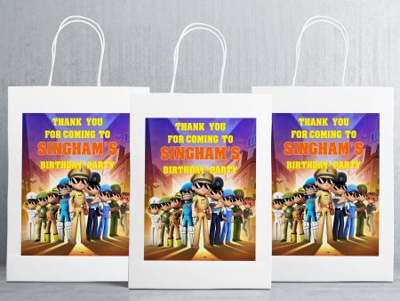 Little Singham Theme Oversized Return Gift Bag Online