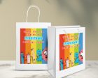 Number Blocks Theme Oversized Return Gift Bag Hot on Sale