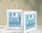 Blue Elpehant Theme Oversized Return Gift Bag Discount