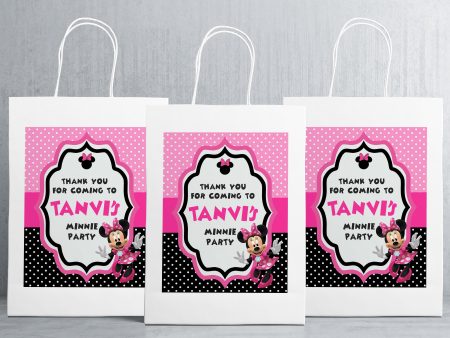 Minnie Mouse Theme Oversized Return Gift Bag Online