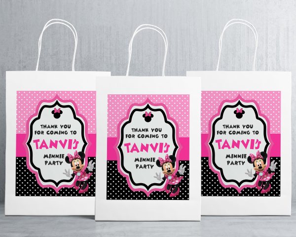 Minnie Mouse Theme Oversized Return Gift Bag Online