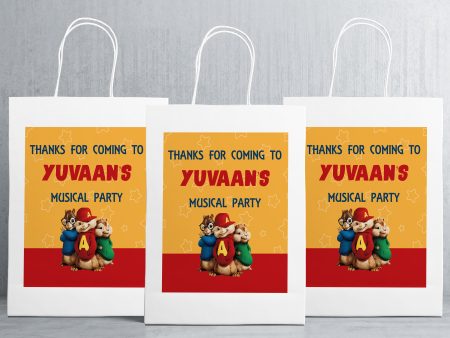 Alvin And Chipmunks Theme Oversized Return Gift Bag Cheap