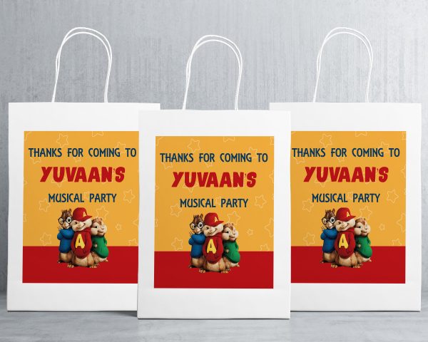 Alvin And Chipmunks Theme Oversized Return Gift Bag Cheap