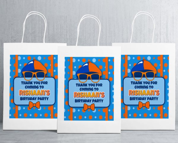 Blippi Theme Oversized Return Gift Bag on Sale