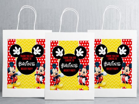 Mickey Mouse Theme Oversized Return Gift Bag on Sale