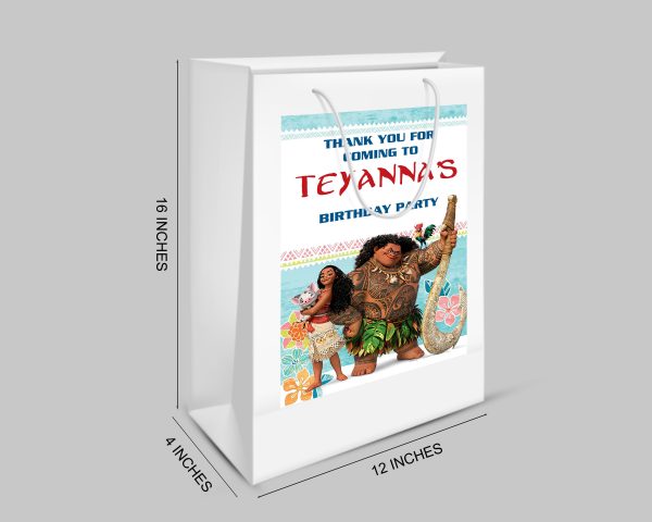 Moana Theme Oversized Return Gift Bag Sale