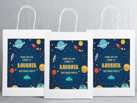 Space Theme Oversized Return Gift Bag For Cheap