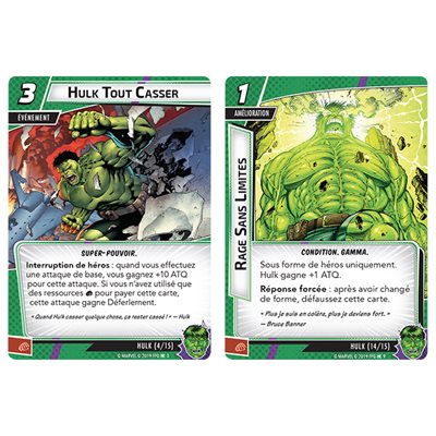 Marvel Champions: The Card Game – Hulk Hero Pack (French Edition) Online Sale