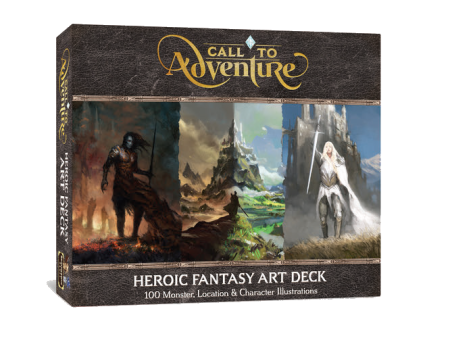 Call to Adventure: Heroic Fantasy Art Deck For Cheap