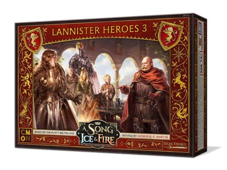 A Song of Ice & Fire: Tabletop Miniatures Game – Lannister Heroes III Sale