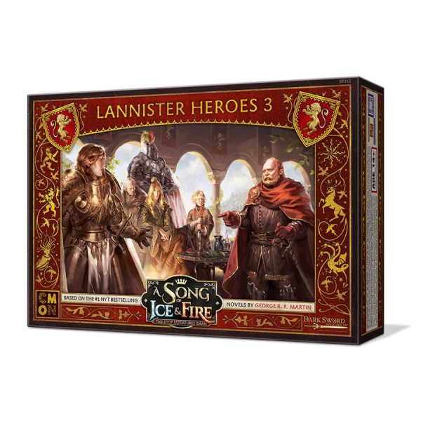 A Song of Ice & Fire: Tabletop Miniatures Game – Lannister Heroes III Sale