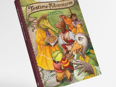 Verdant Isles: Teatime Adventures RPG (Hardcover Book) For Sale