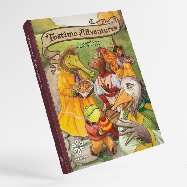 Verdant Isles: Teatime Adventures RPG (Hardcover Book) For Sale