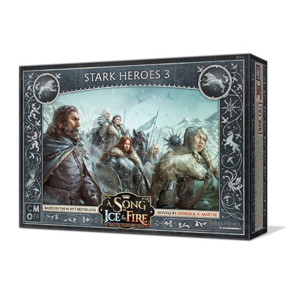 A Song of Ice & Fire: Tabletop Miniatures Game – Stark Heroes III Cheap