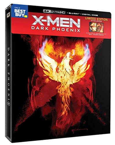 X-MEN DARK PHOENIX - LIMITED EDITION STEELBOOK [BLU-RAY + 4K UHD] Cheap