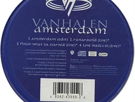 VAN HALEN  - AMSTERDAM - METAL TIN Online